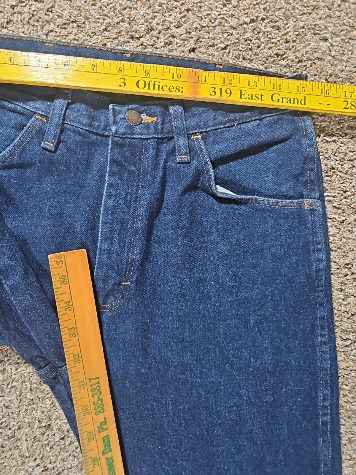 Rustler 31x32 Straight Blue Jeans