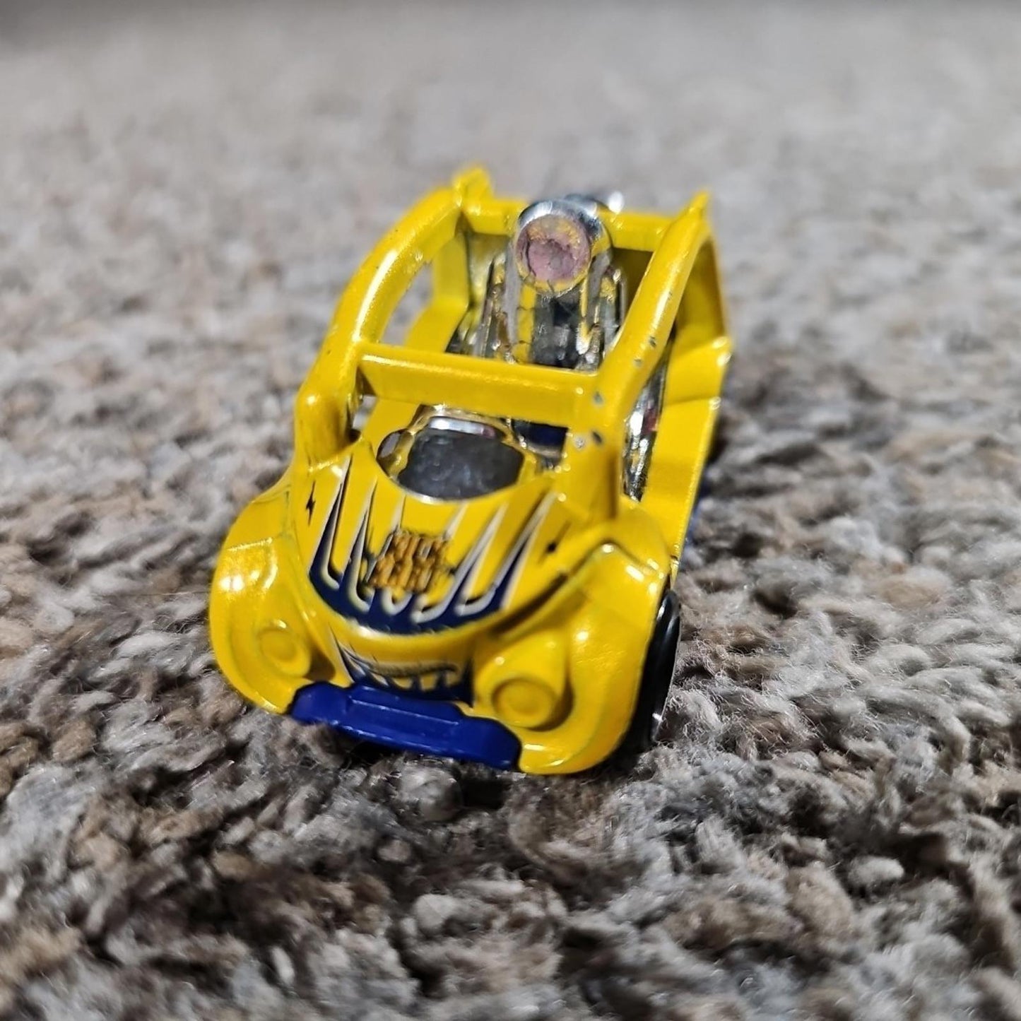 Hot Wheels - Kick Kart - Yellow and Blue - FJV83- 2017