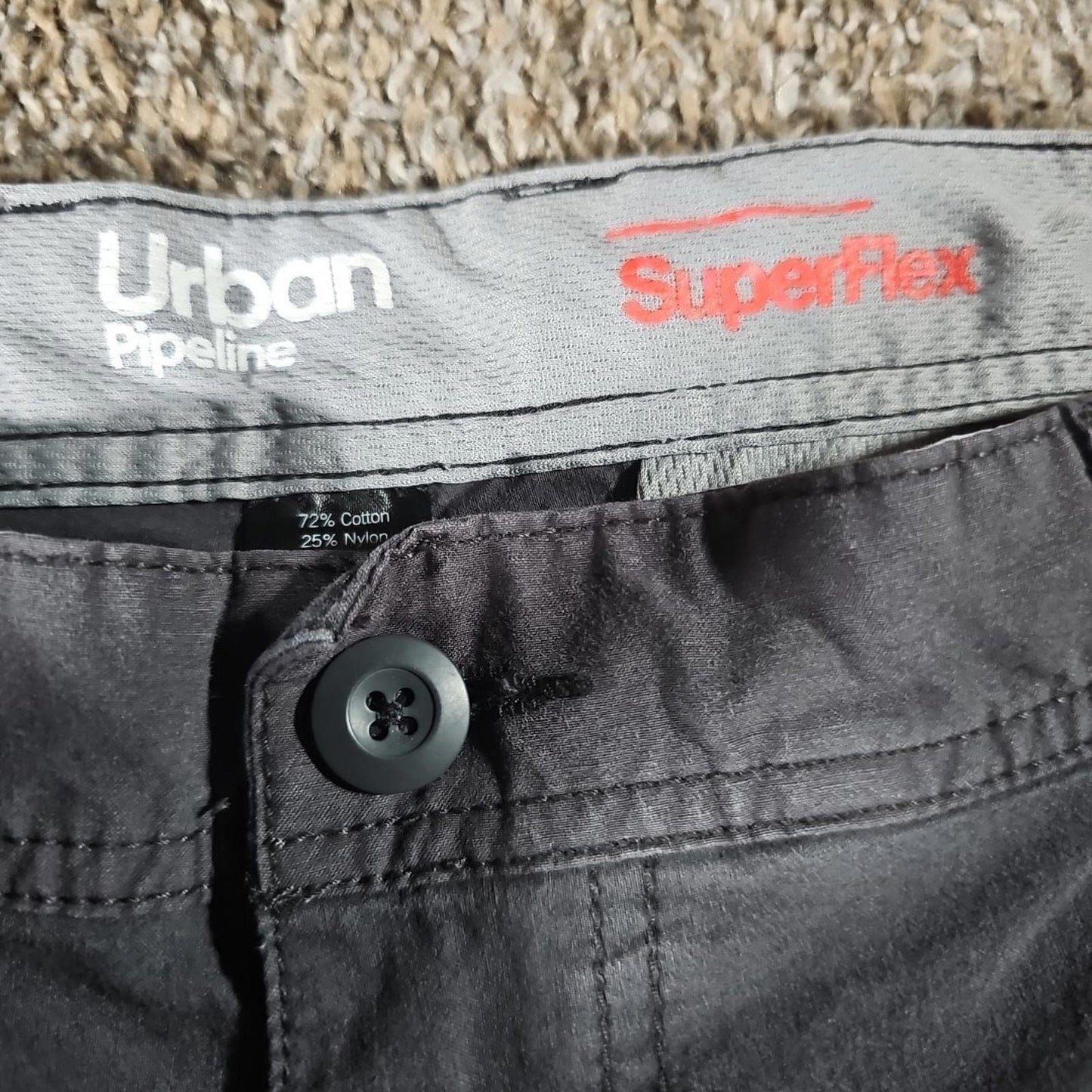 Urban Pipeline 36 Hit At Knees Cargo SuperFlex Shorts