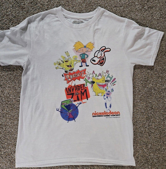 2017 San Diego Comic-Con TShirt Spongebob Rugrats zim