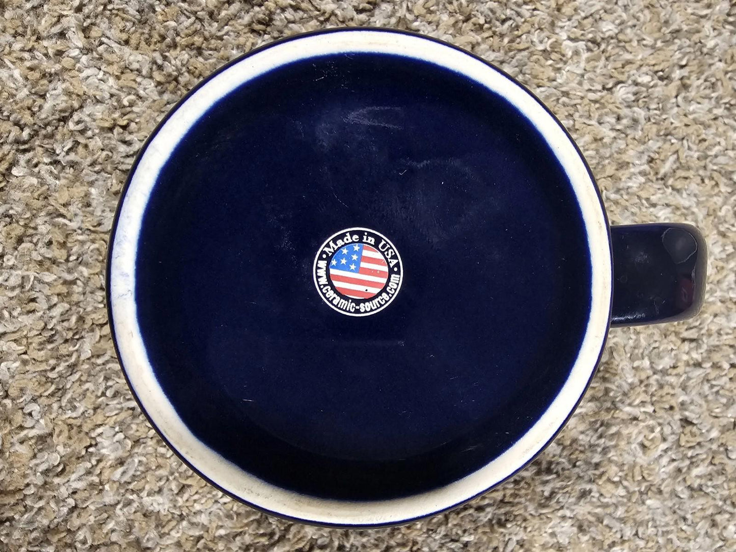 No Spin Sailor  Coffee Mug O'Reilly's No Spin Zone Coffee Cup Navy Blue