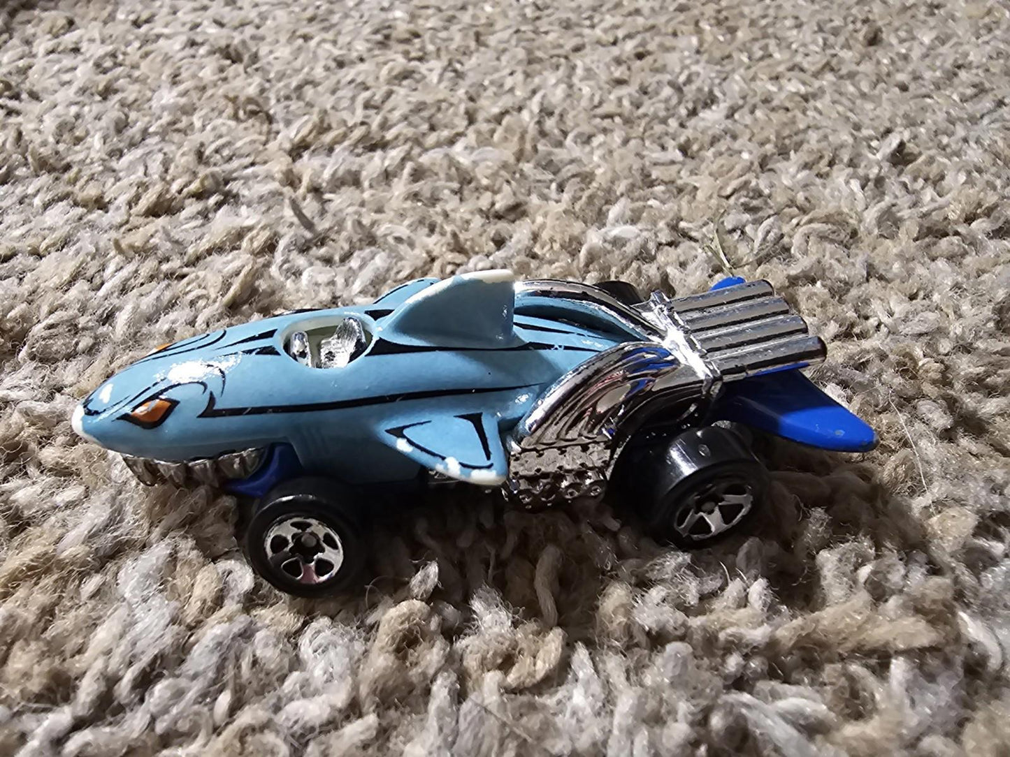 1986 Hot Wheels Sharkruiser 1:64 Diecast Metal Shark Car Collectible Hot Rod