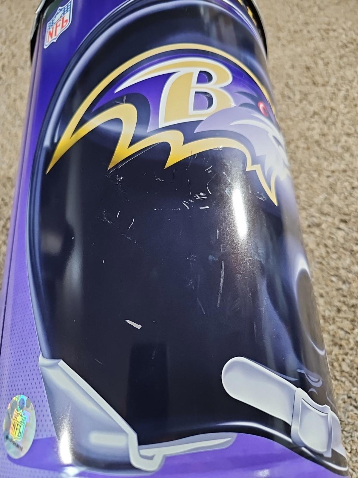 Baltimore Ravens Wincraft Sports USA NFL Metal Trash Can 15"