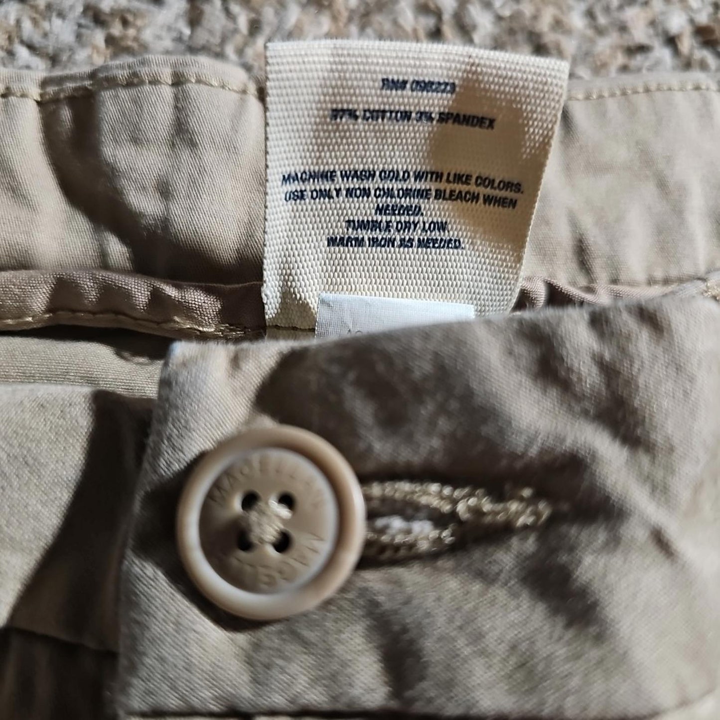 Magellan Outdoors Bermuda Shorts Women's Sz 10 Tan
