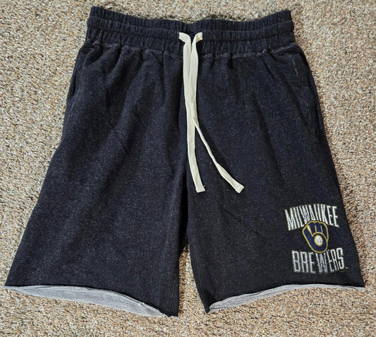 Concepts Sport Milwaukee Brewers Shorts Medium Drawstring