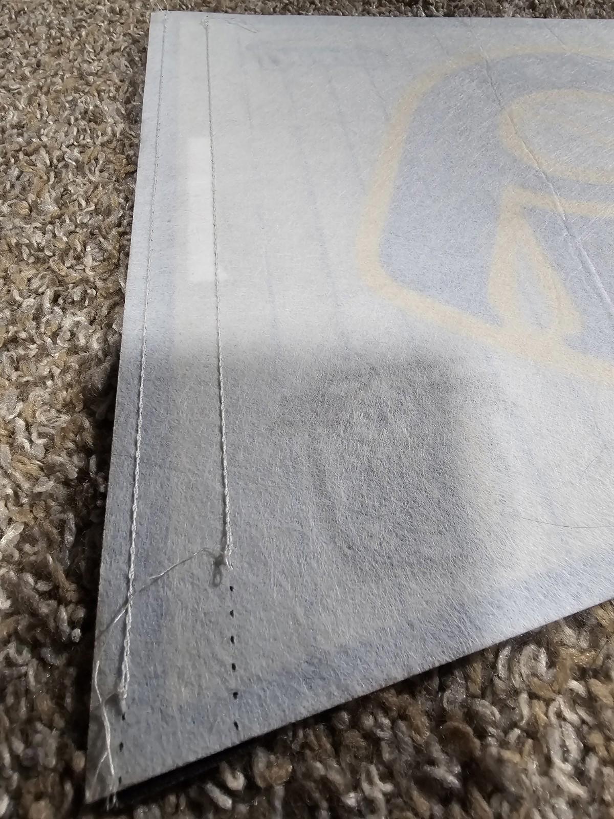 2010 Blue White Milwaukee Brewers Wincraft Pennant - creases