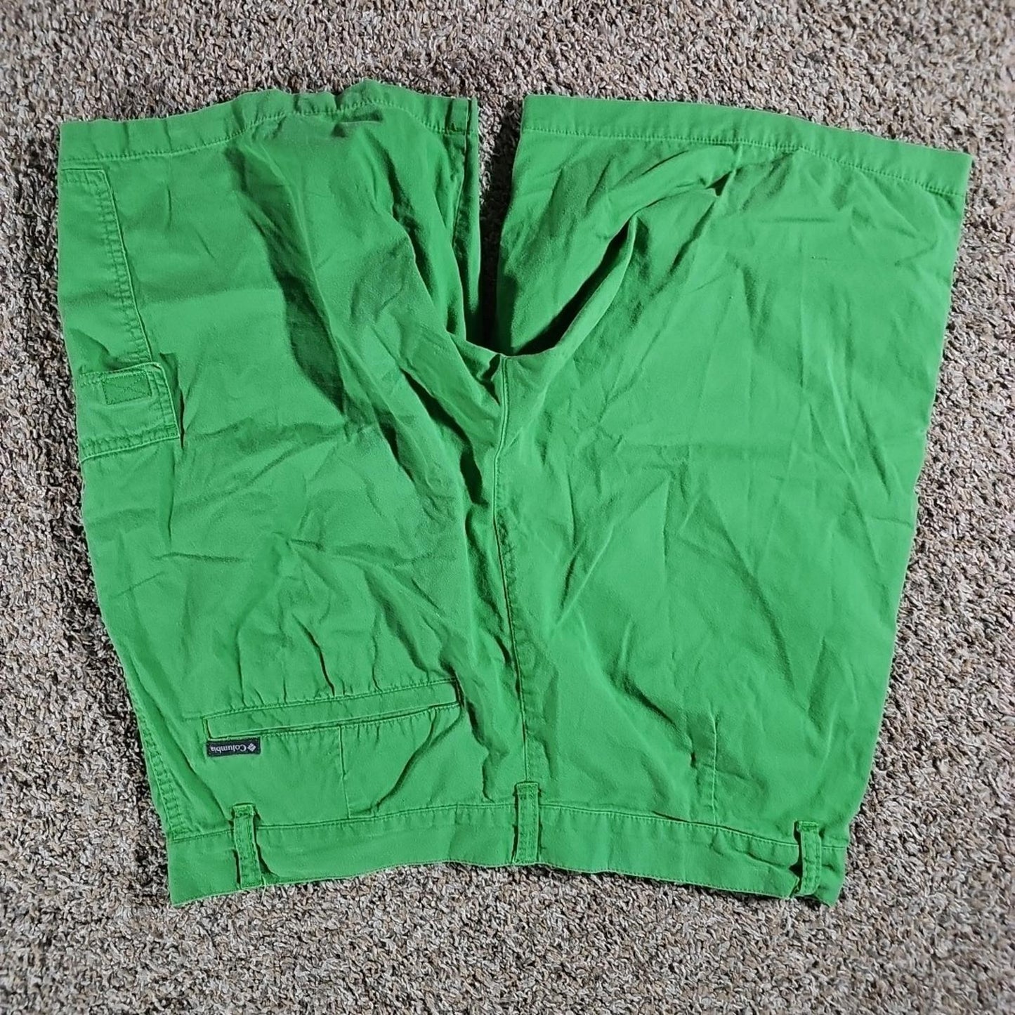Columbia Green Shorts 34W 10L