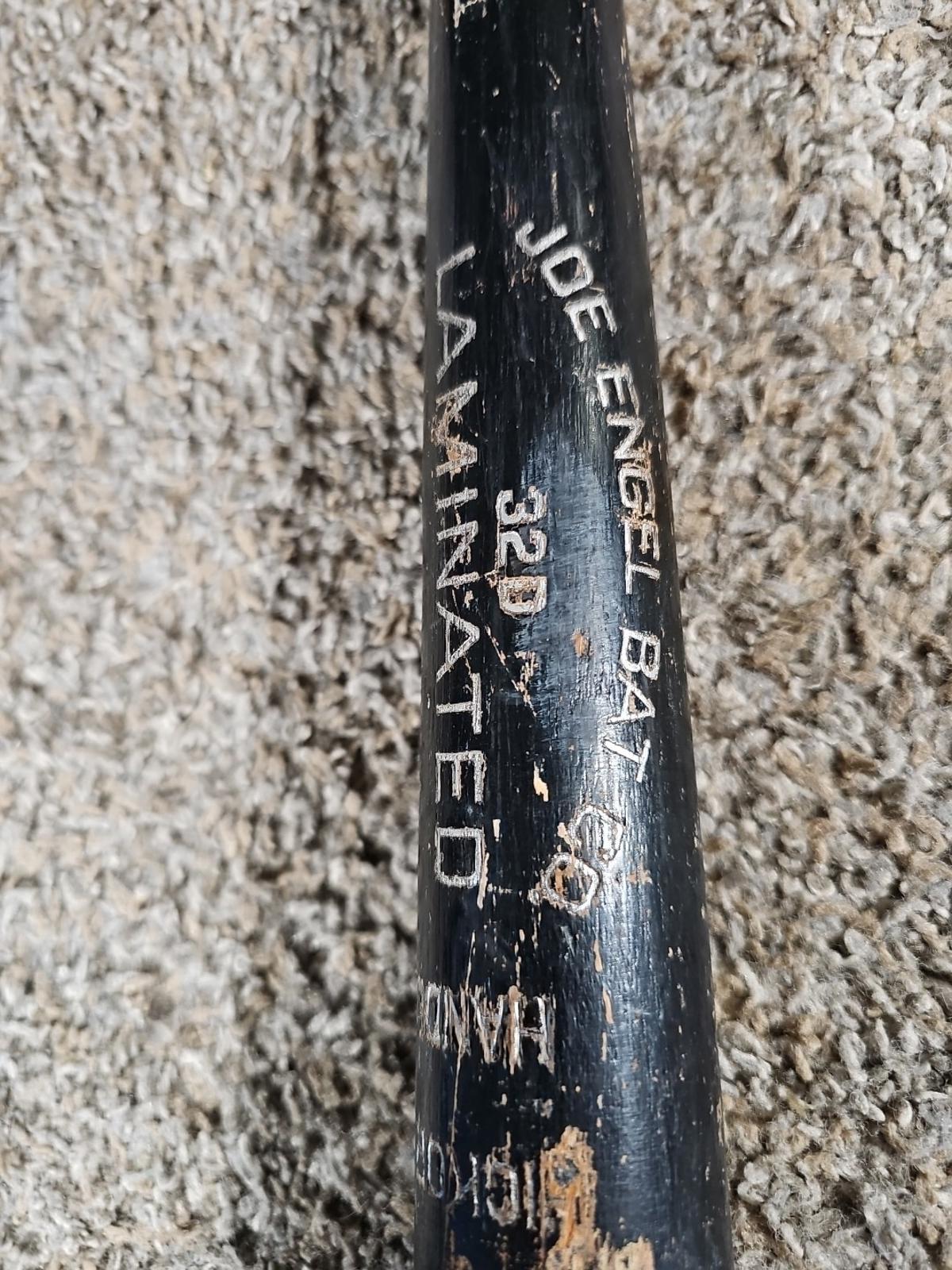 joe engel bat co 32D Laminated hickory handle softball bat Chattanooga TN 34"