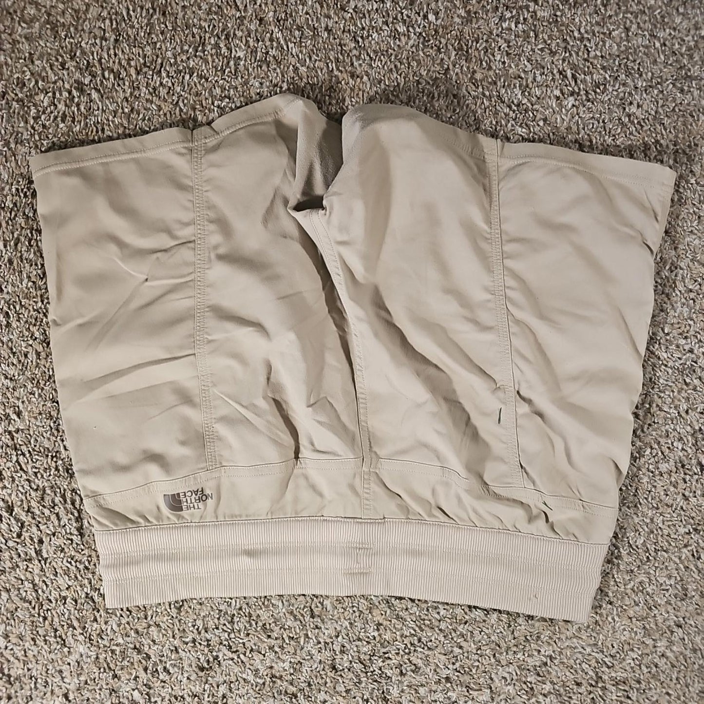 North Face Womens Shorts Size Large Tan Athletic Hiking