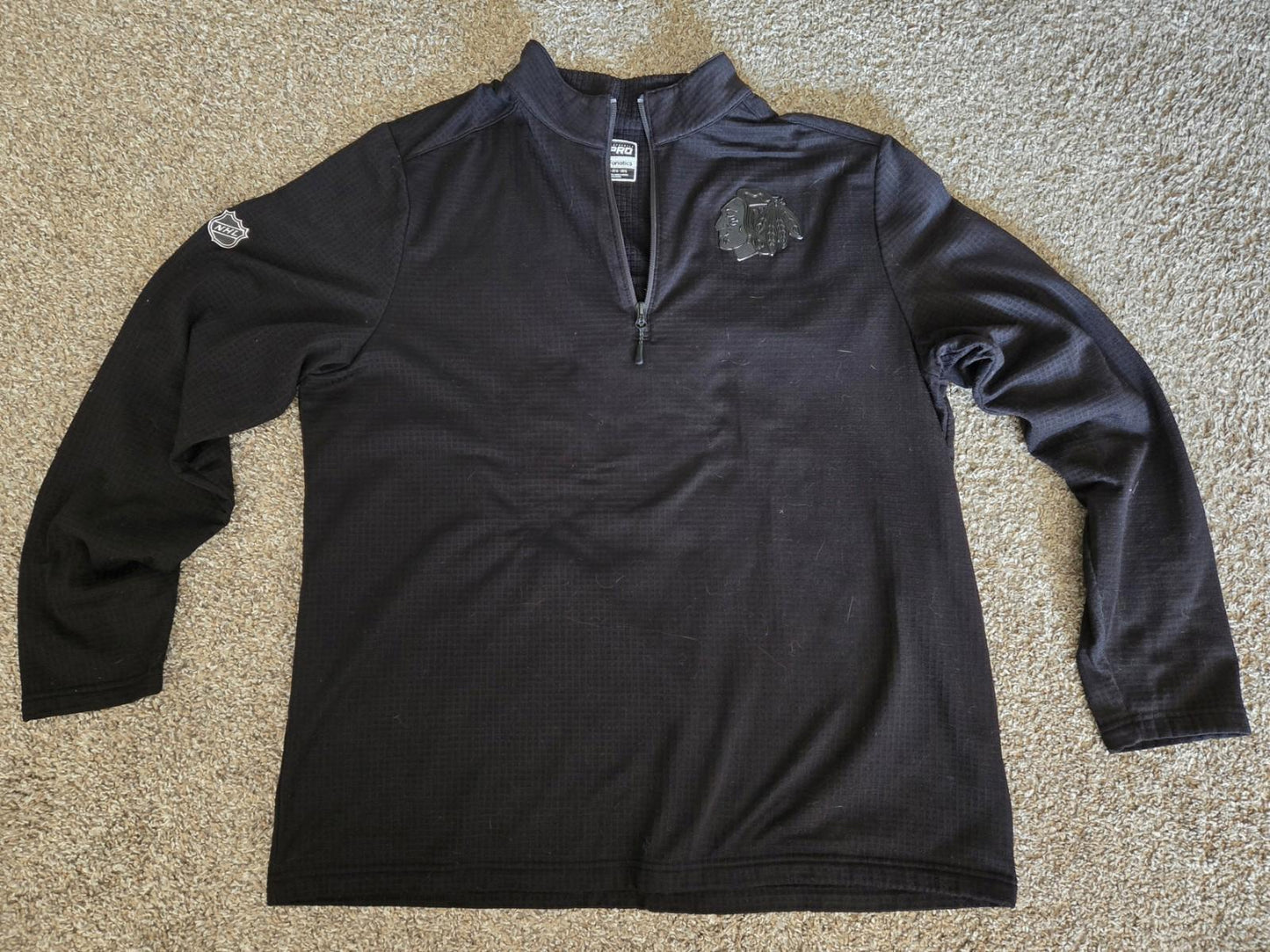Authentic Fanatics Pro Chicago Blackhawks Waffle Shirt 2XL