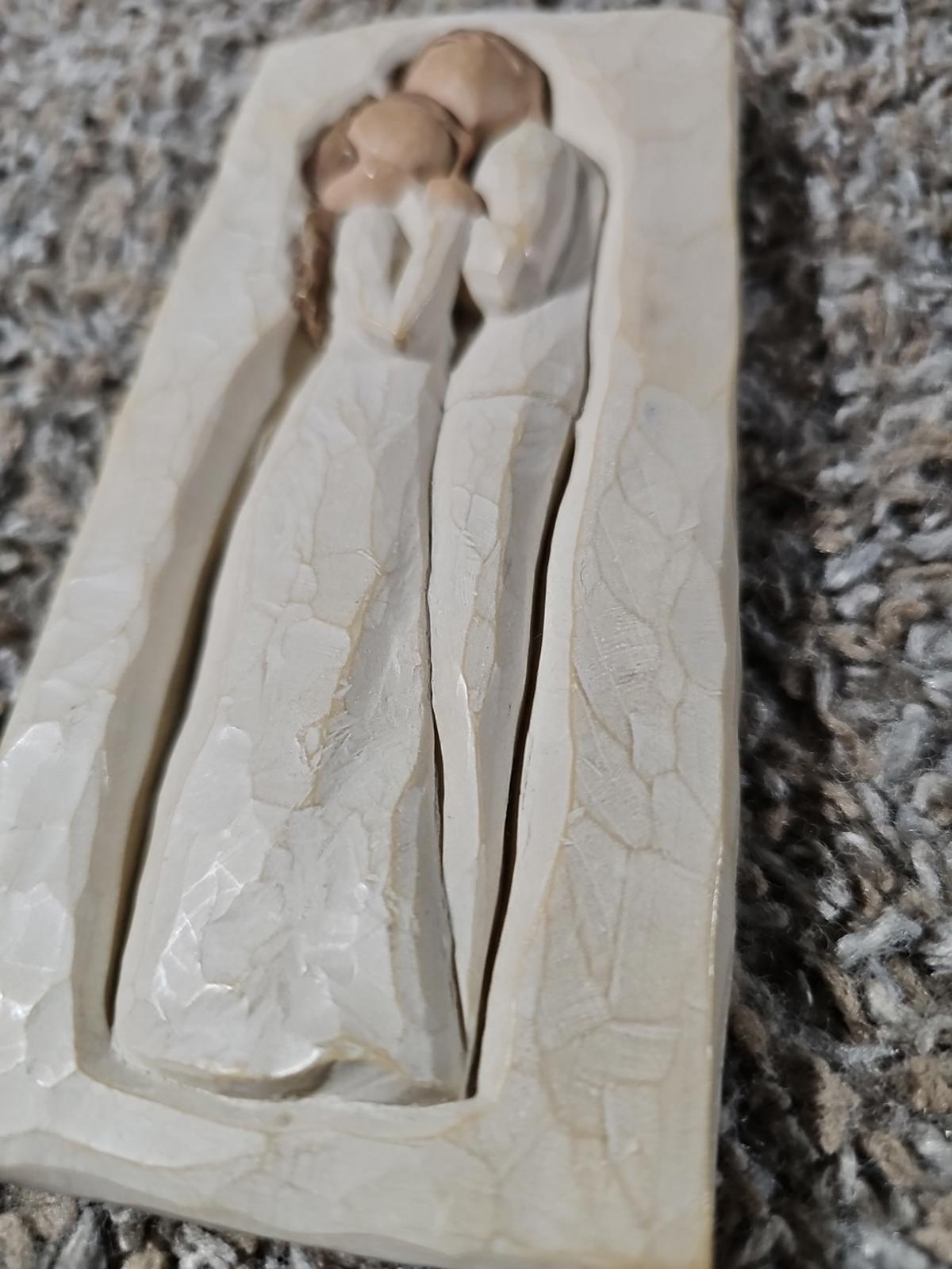 2002 Willow Tree Wall Plaque by Susan Lordi IN LOVE’S EMBRACE