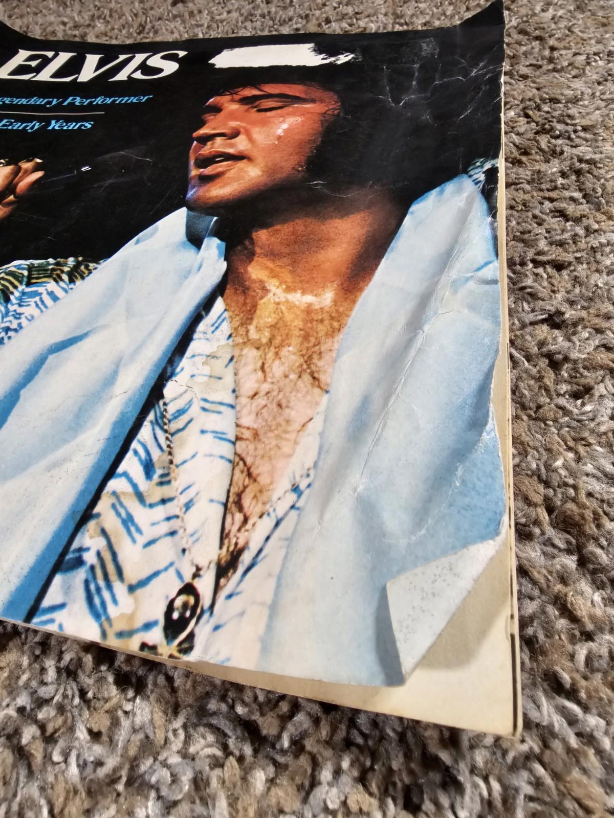 ELVIS PRESLEY ELVIS A LEGENDARY PERFORMER Booklet