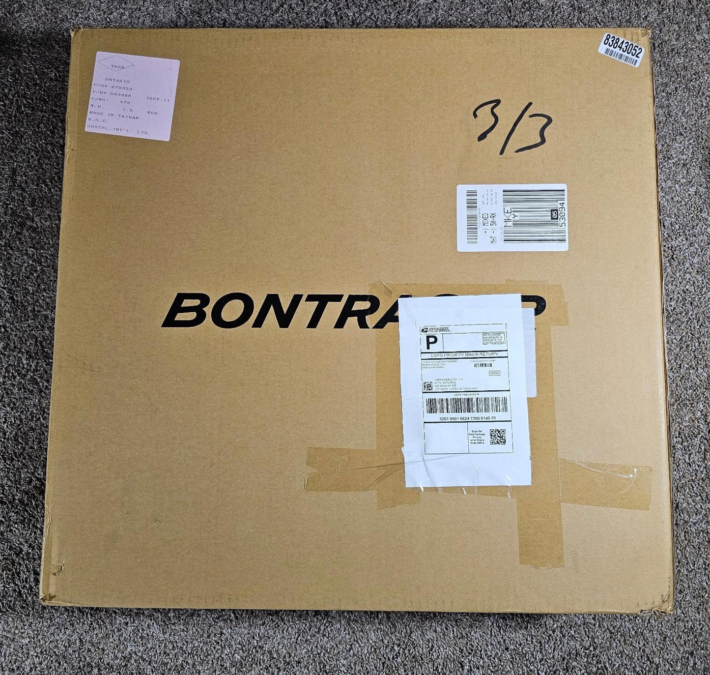 TREK Bontrager Line Comp 30 Rear MTB TLR Alloy Wheel 27" Rapid Drive 108 NWD