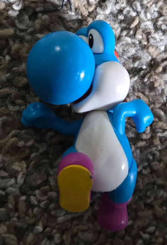 World of Nintendo 2 1/2-Inch Mini-Figures - Light Blue Yoshi