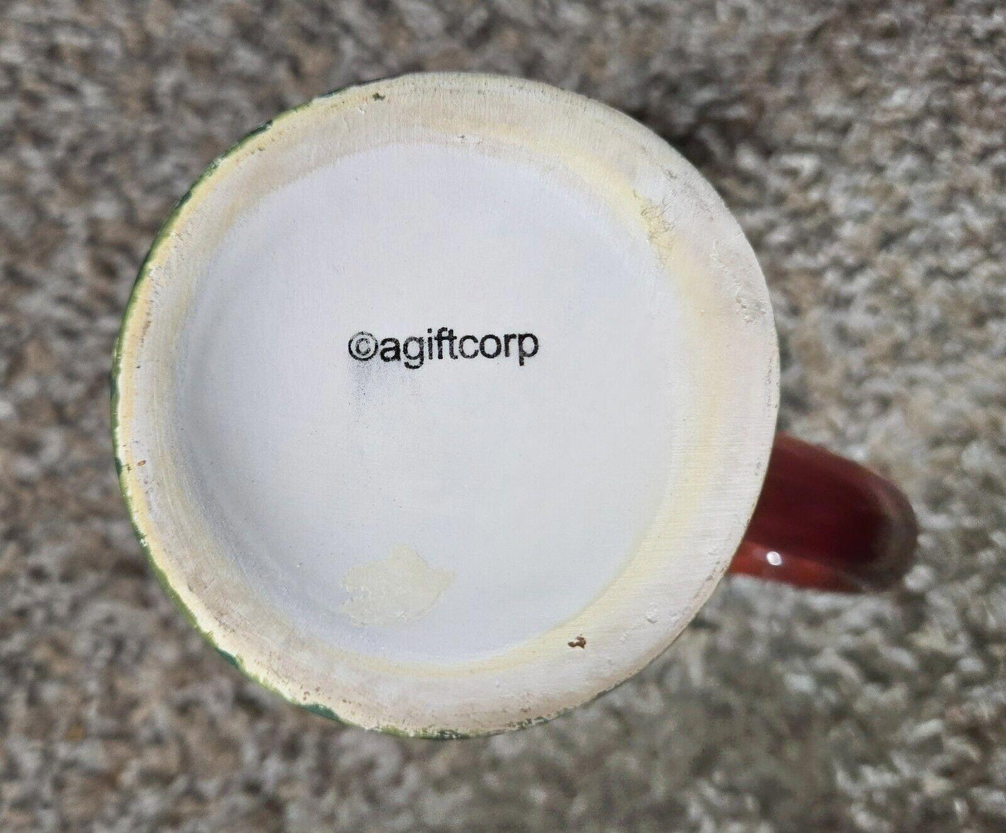 Agiftcorp St Lucia Painted Coffee Mug