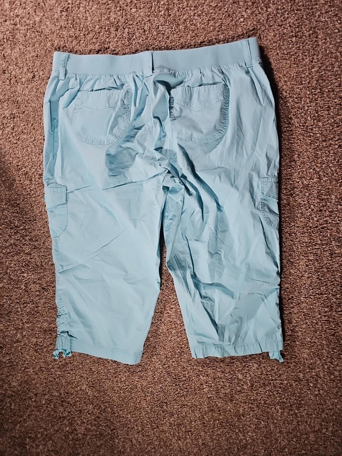 Gloria Vanderbilt Sz 16 Average Lillie Jersey Skimmer Capris