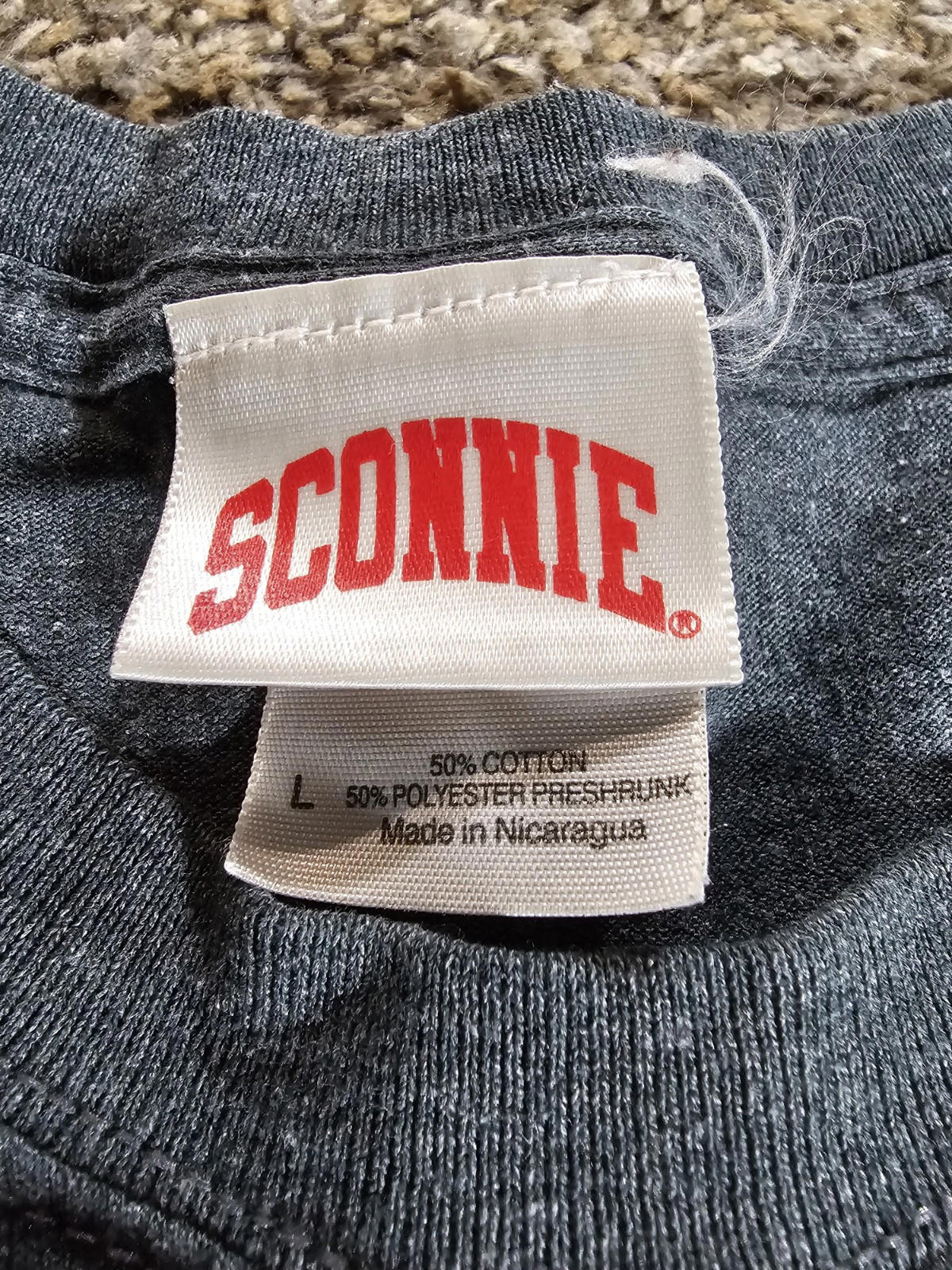 Sconnie Mister Rodgers' Neighborhood #12 Packers Tshirt L