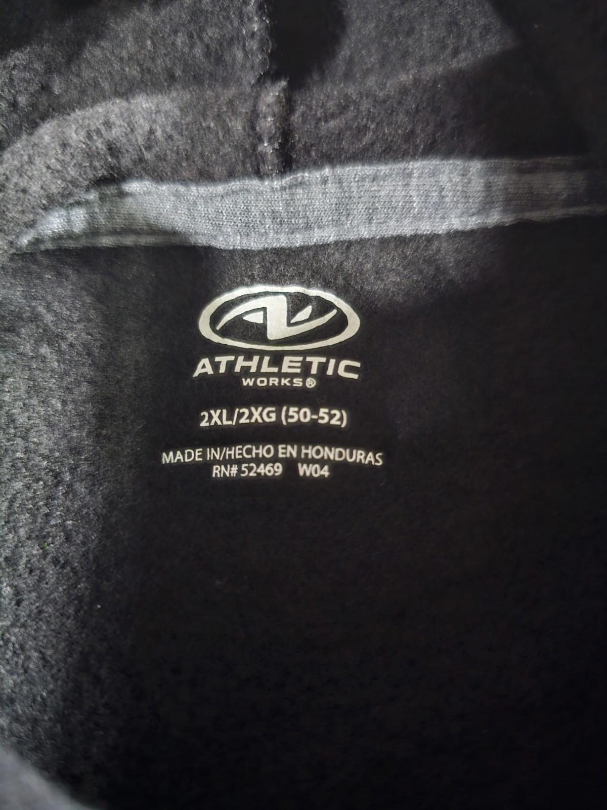 Athletic Works Wisconsin Raptors 2xl hoodie black