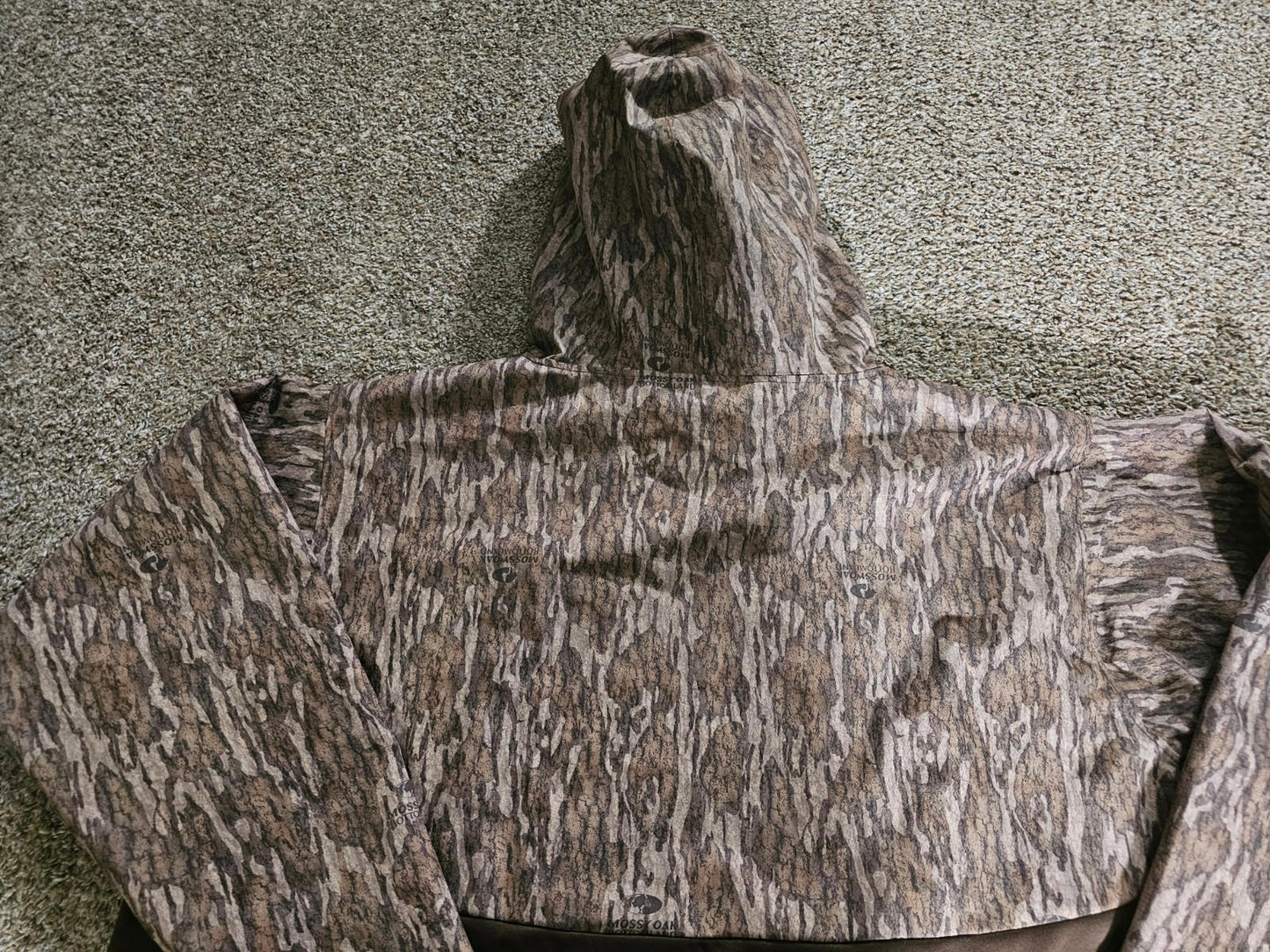 Gamehide Mossy Oak Camo Bottomland 5x Waterproof Hoodie