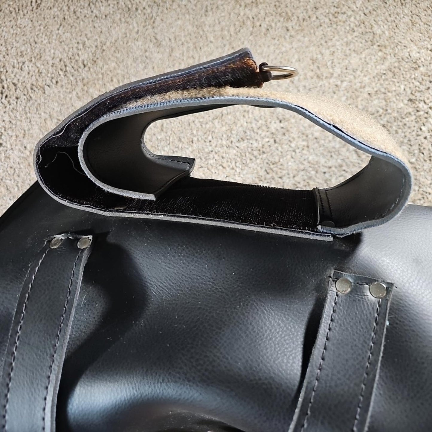 stateline interstate Heavy Leather Motorcycle Scooter bag