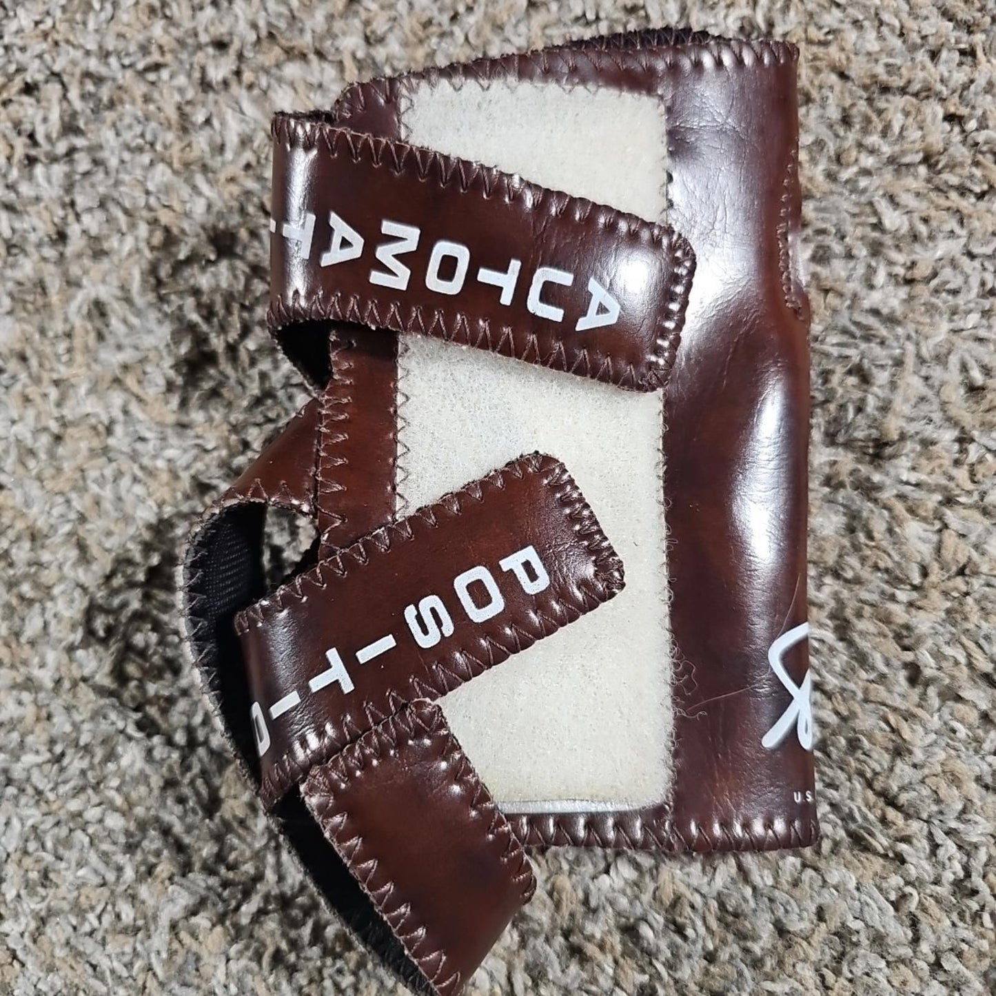 Robbys Original Positioner Bowling Glove Leather L Left Hand