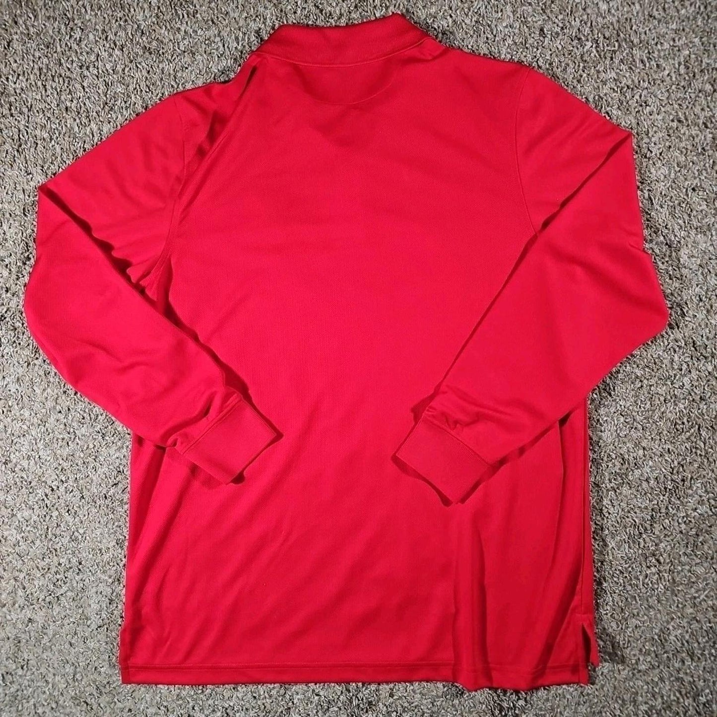 American Classic Sportswear L Long Sleeve WI Badgers Polo