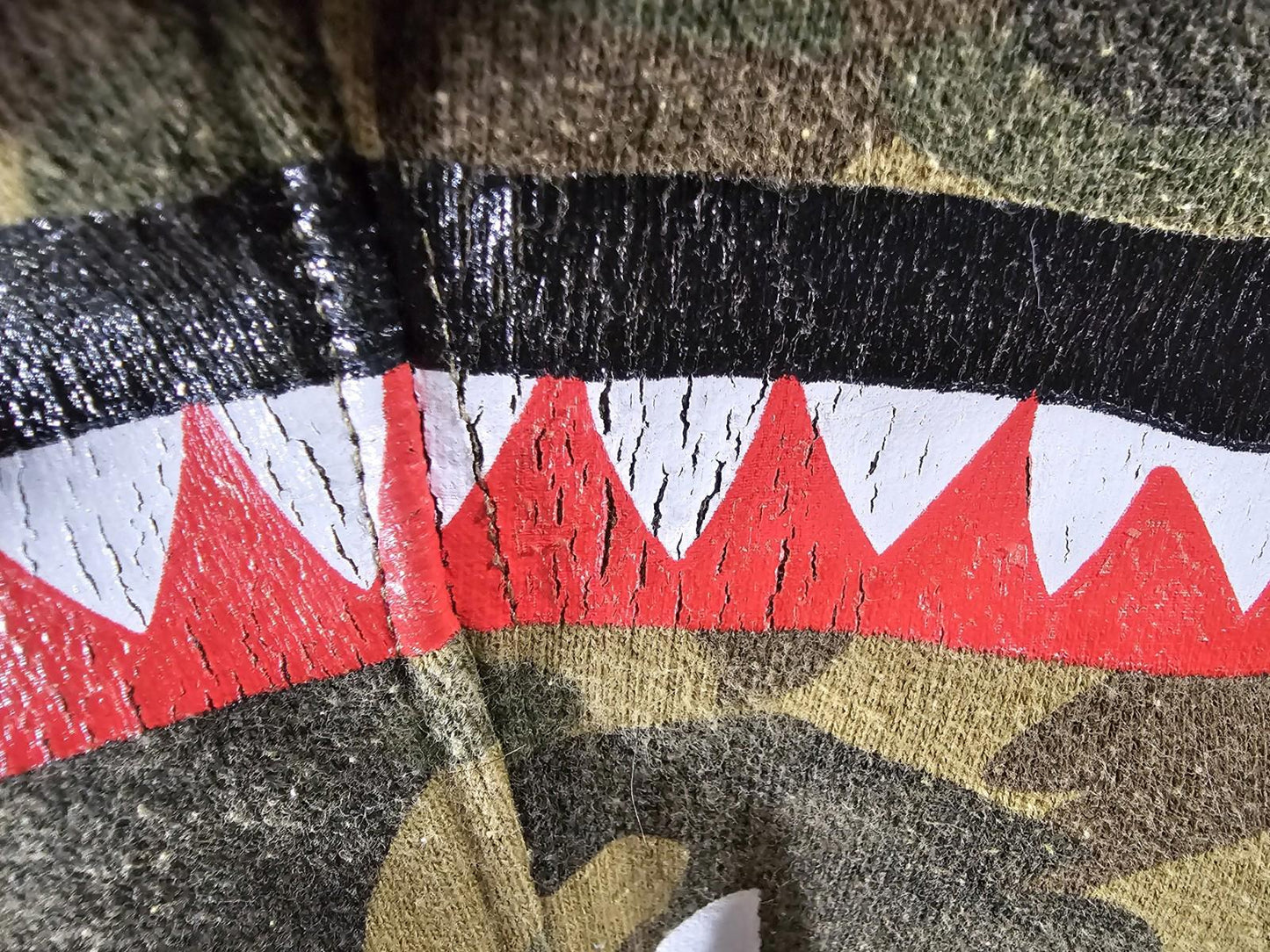 A Bathing Ape Camo Sweat Shorts BAPE Streetwear XL No string