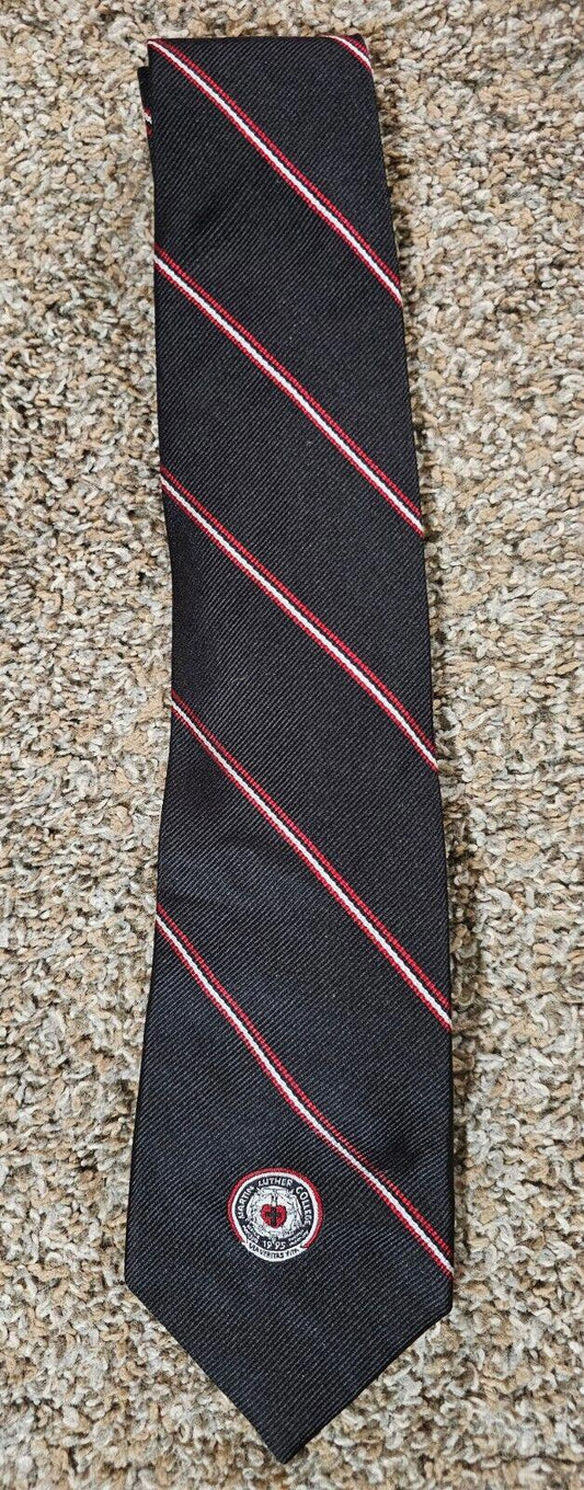 Martin Luther College ALL SILK logo USA MADE necktie