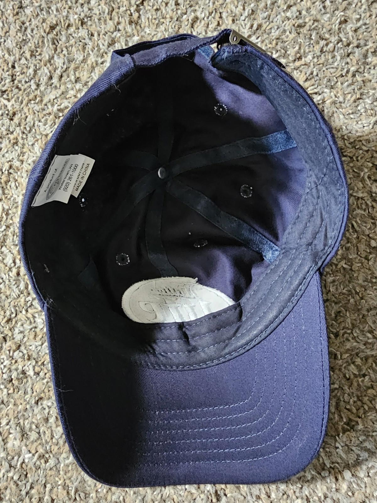 Miller Lite blue Adult Adjustable Baseball Strapback Hat Cap