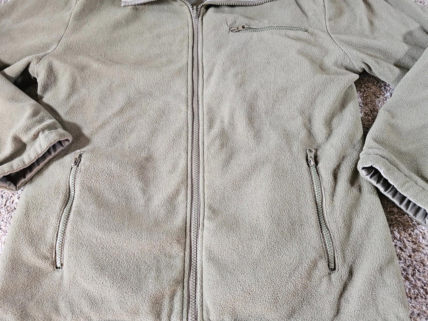 Natural Reflection reversible fleece fullzip jacket Unisex S