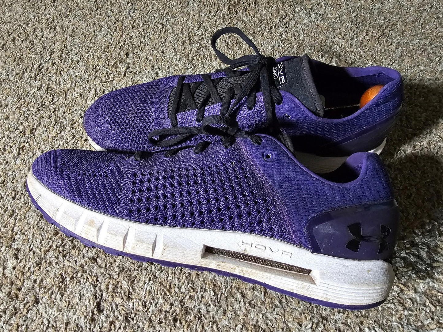 under armour hovr bluetooth smart performance pod S shoes Purple Sz 14