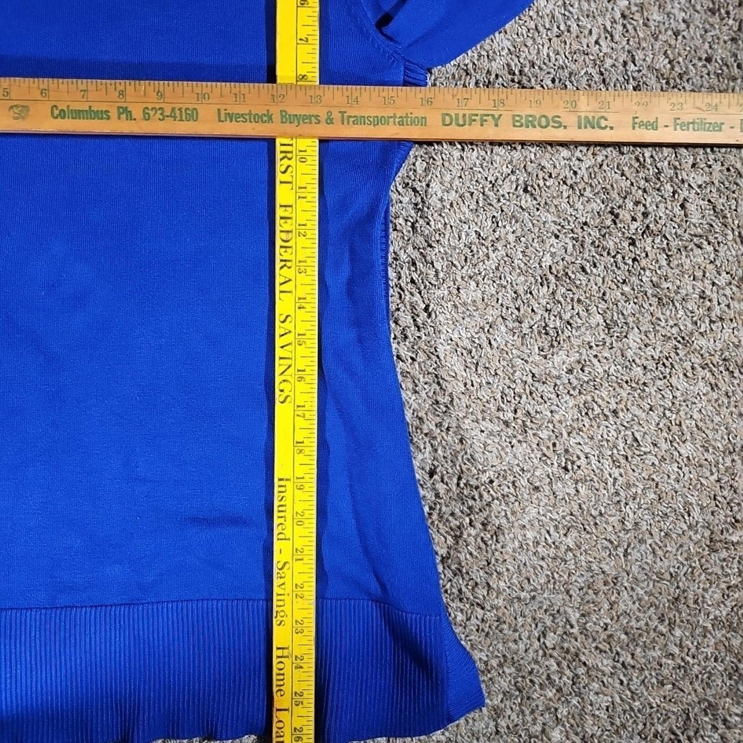 No Brand Blue Light Long Sweater