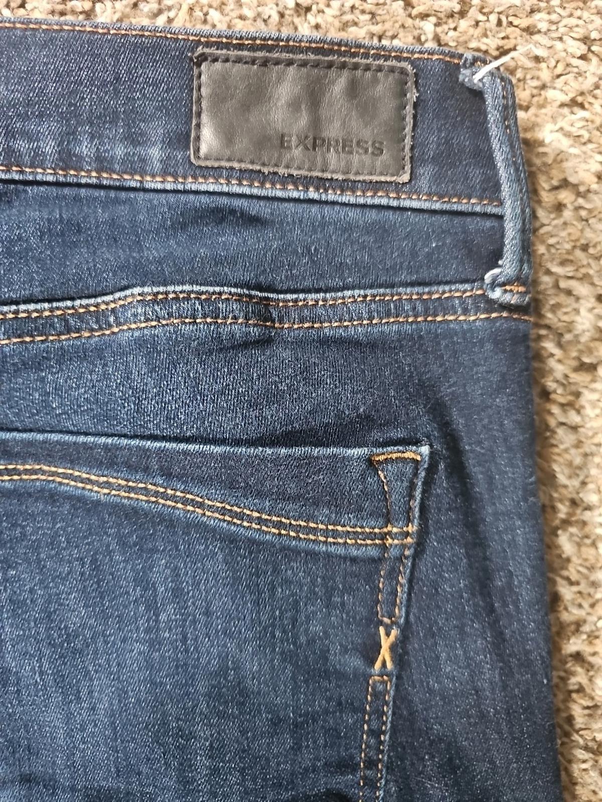Express Stretch Legging Mid Rise 6S 6C Jeans