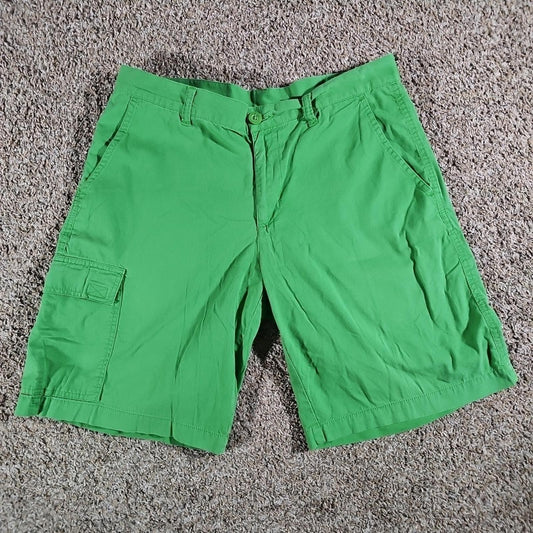 Columbia Green Shorts 34W 10L