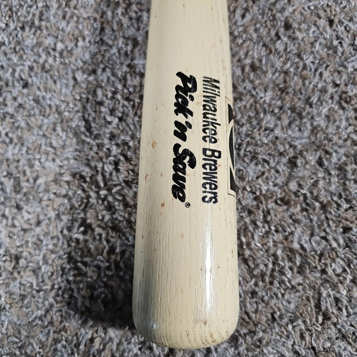 pro louisville slugger Pepsi Milwaukee Brewers Roundy's Pick N Save baseball bat