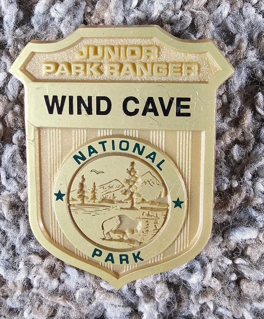Wind Cave NATIONAL PARK Junior Ranger Badge Pin