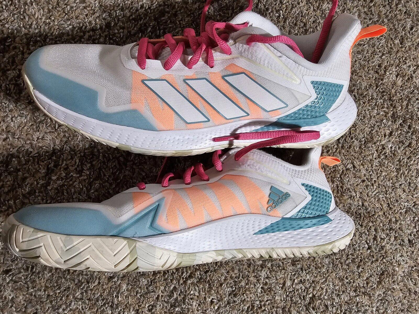 Adidas LVL 029002 AGV9528 Size 10 White Colorful