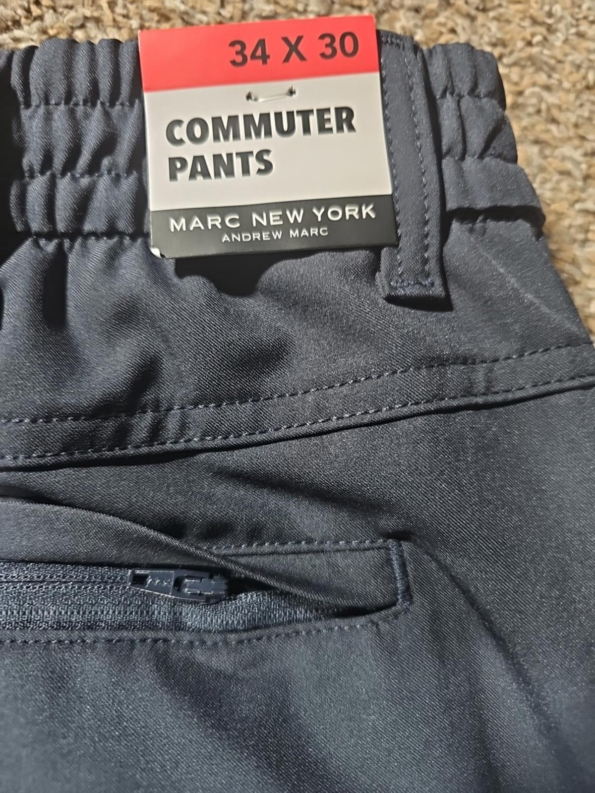 Marc New York Andrew Marc NWT 34x27(tag 34x30) Commuter Pant