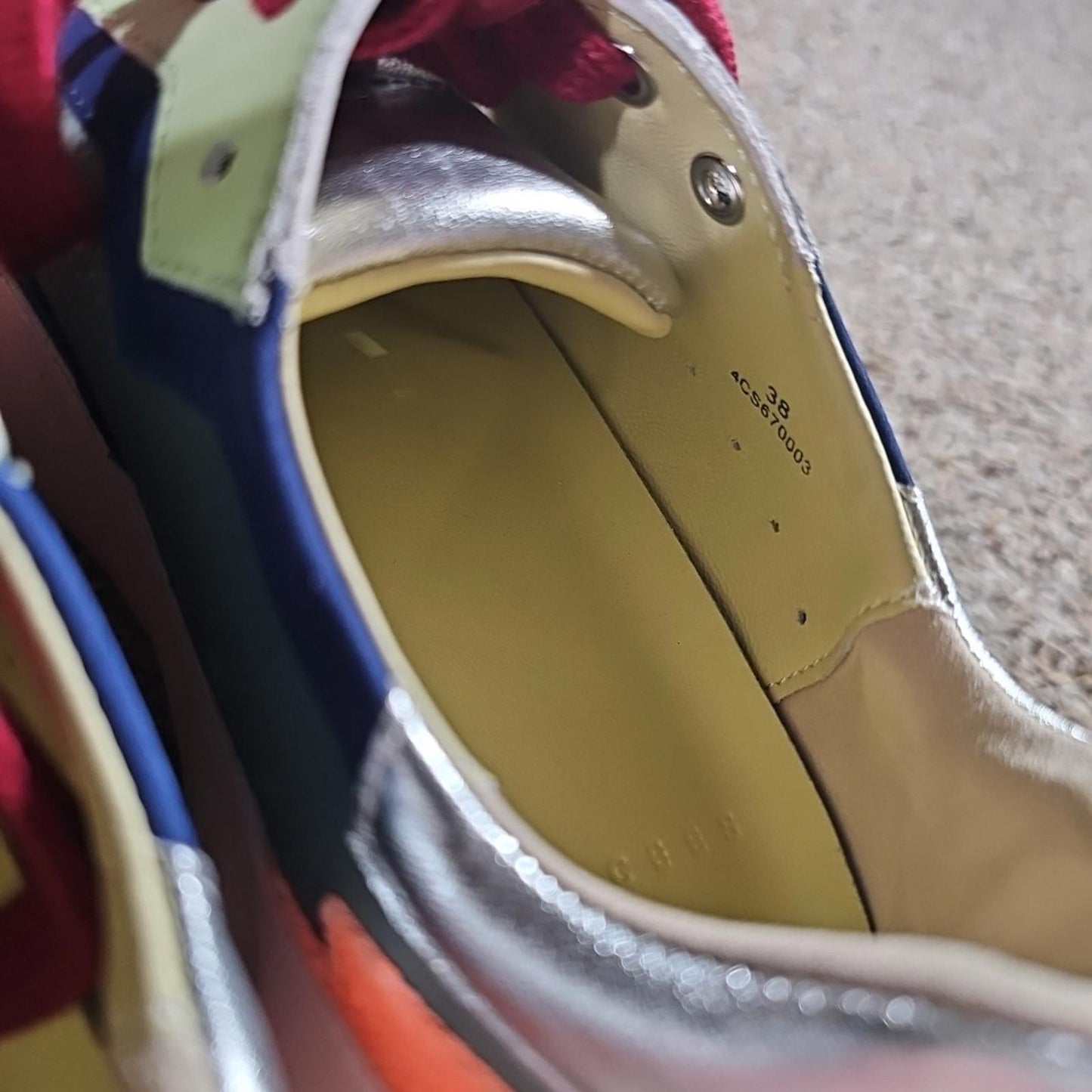 Accccees Generic Colorful Shoes Sz 38