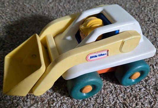Little Tikes Toddle Tots BULLDOZER Bobcat Dozer Front Loader Skid Steer