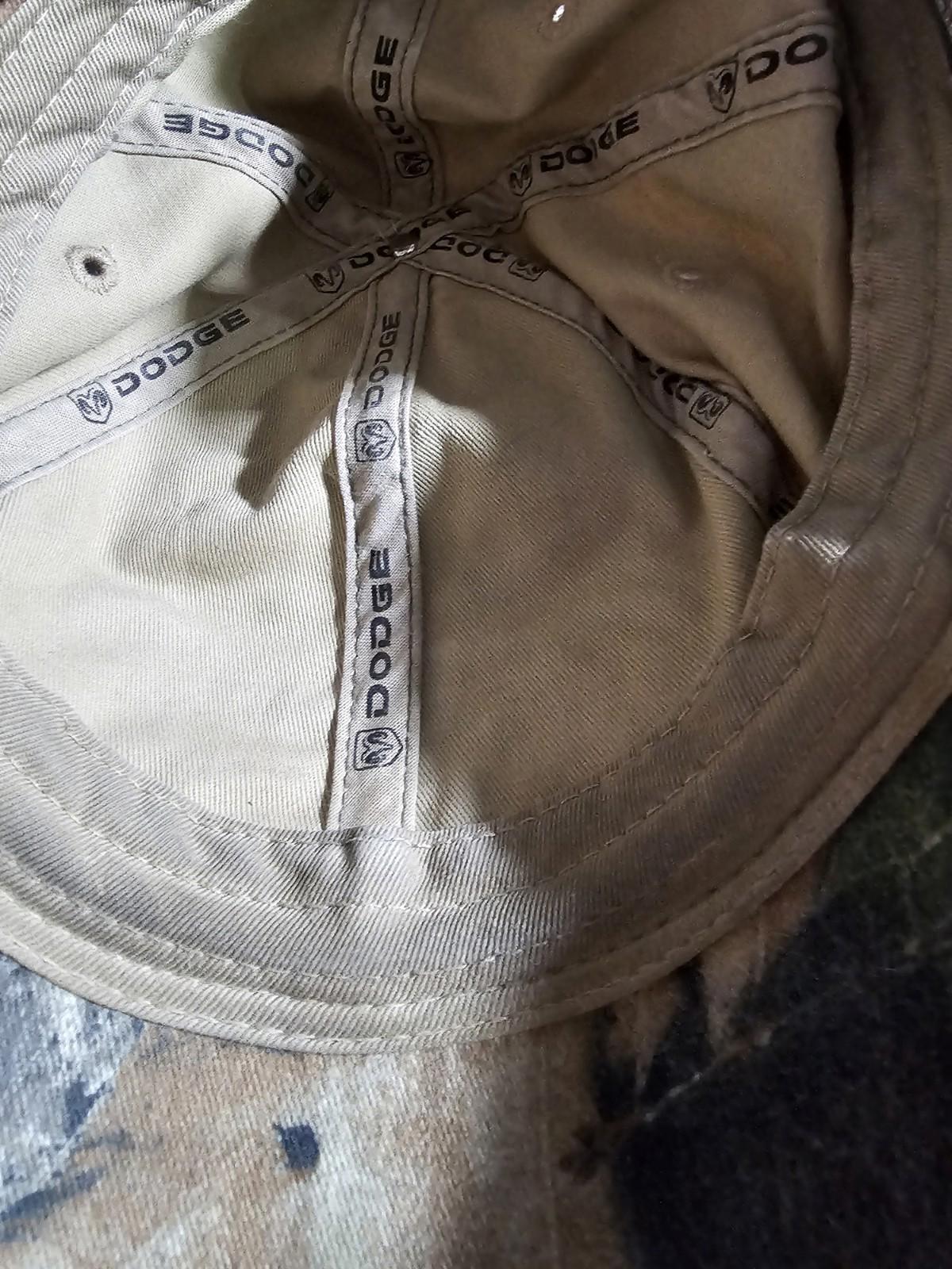 Dodge Motorsports Nascar Hat 2006 Strapback Camo & Tan Color