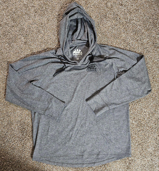 Mac Tools Hoodie Pullover Gray Women Unisex 2X