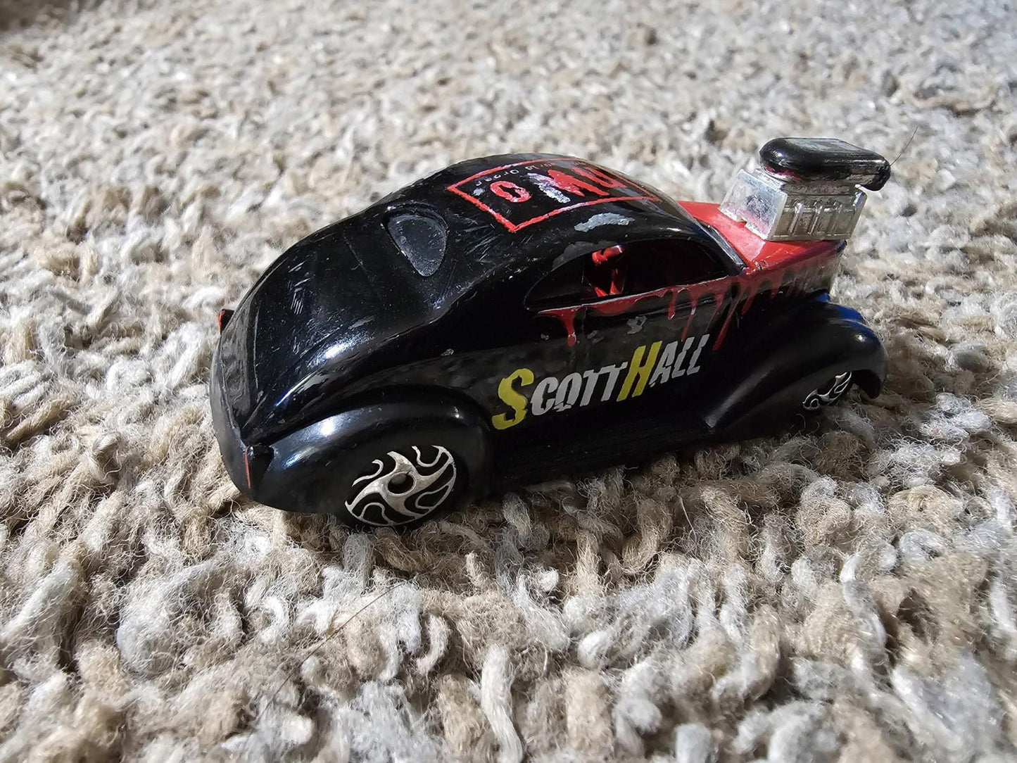 Racing Champions 1/64 Diecast '37 Ford Coupe Featuring WCW Scott Hall WWF WWE