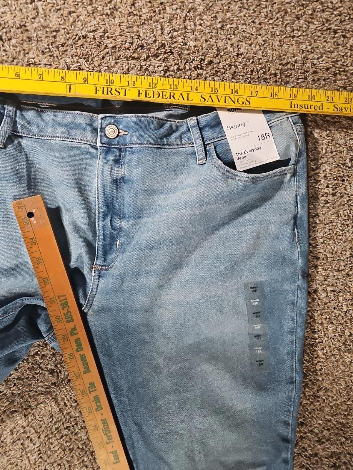 Sonoma Skinny 18R The Everyday Jean NWT