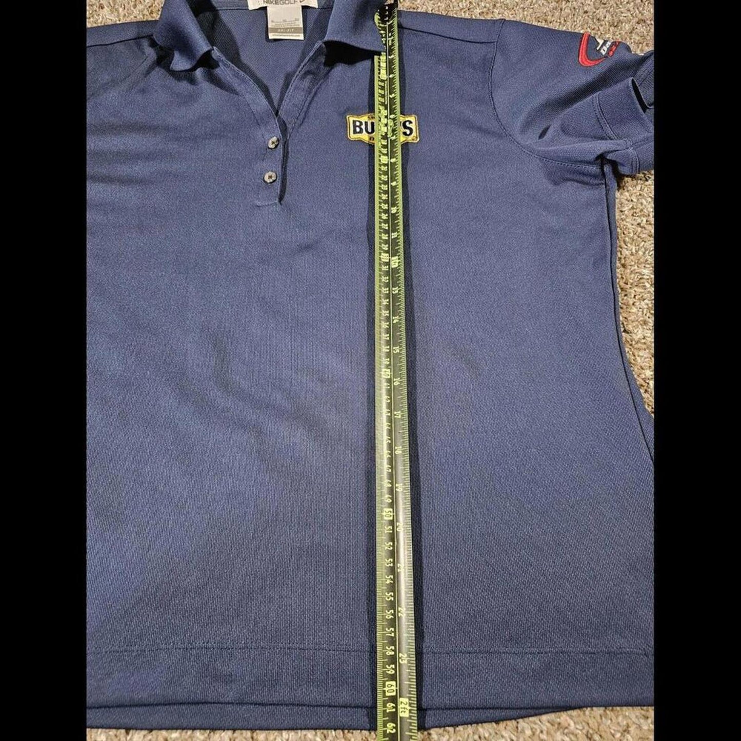 NASCAR #37 47 Bush's Best JTG Racing Nike DriFit Polo Wmn XL