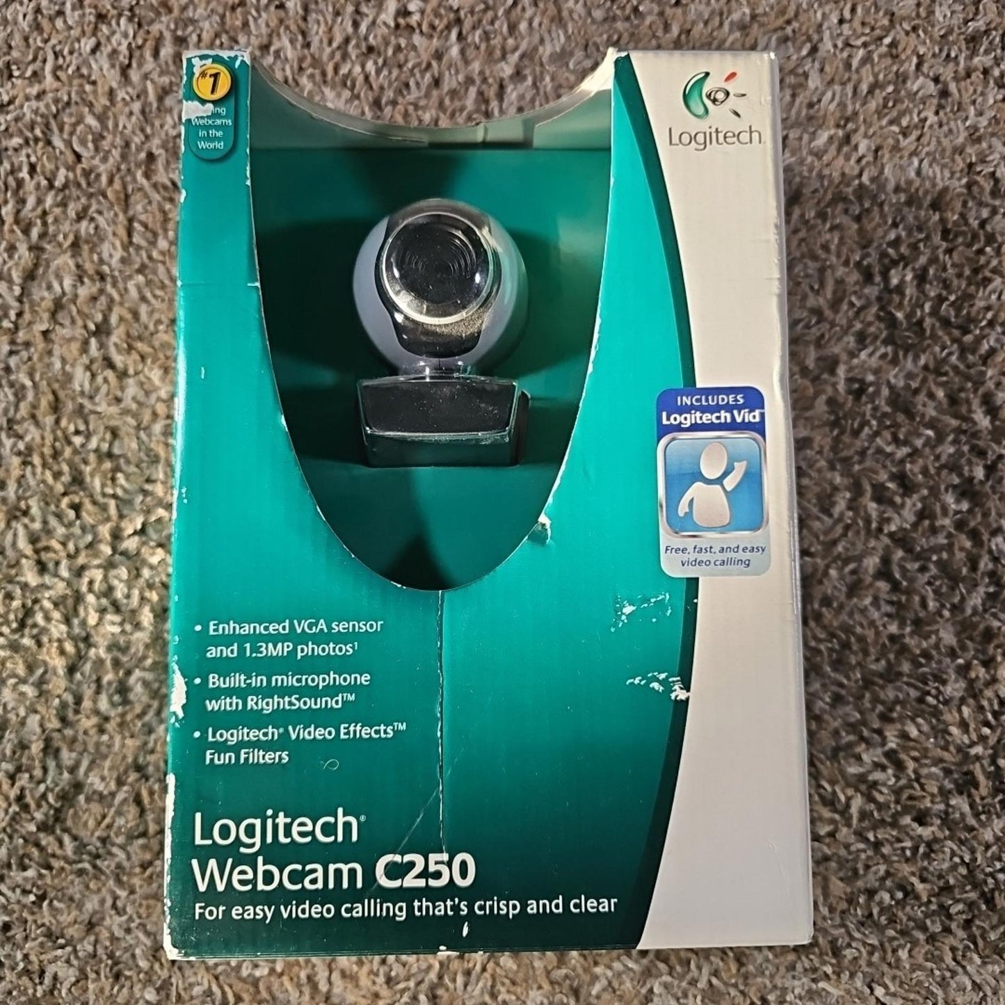 Logitech C250 Web Cam NIB