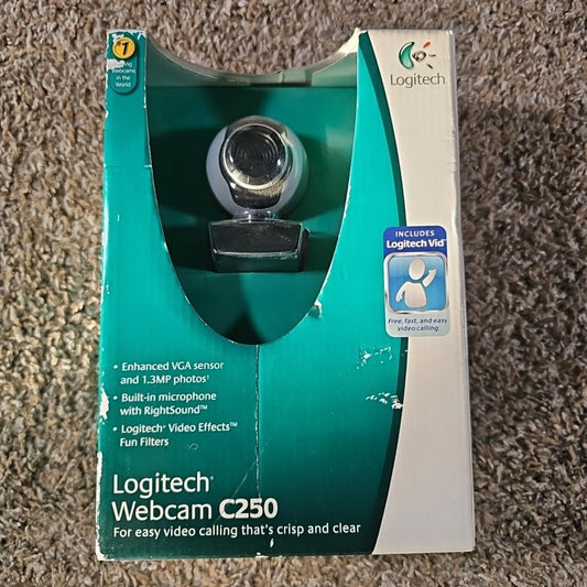 Logitech C250 Web Cam NIB
