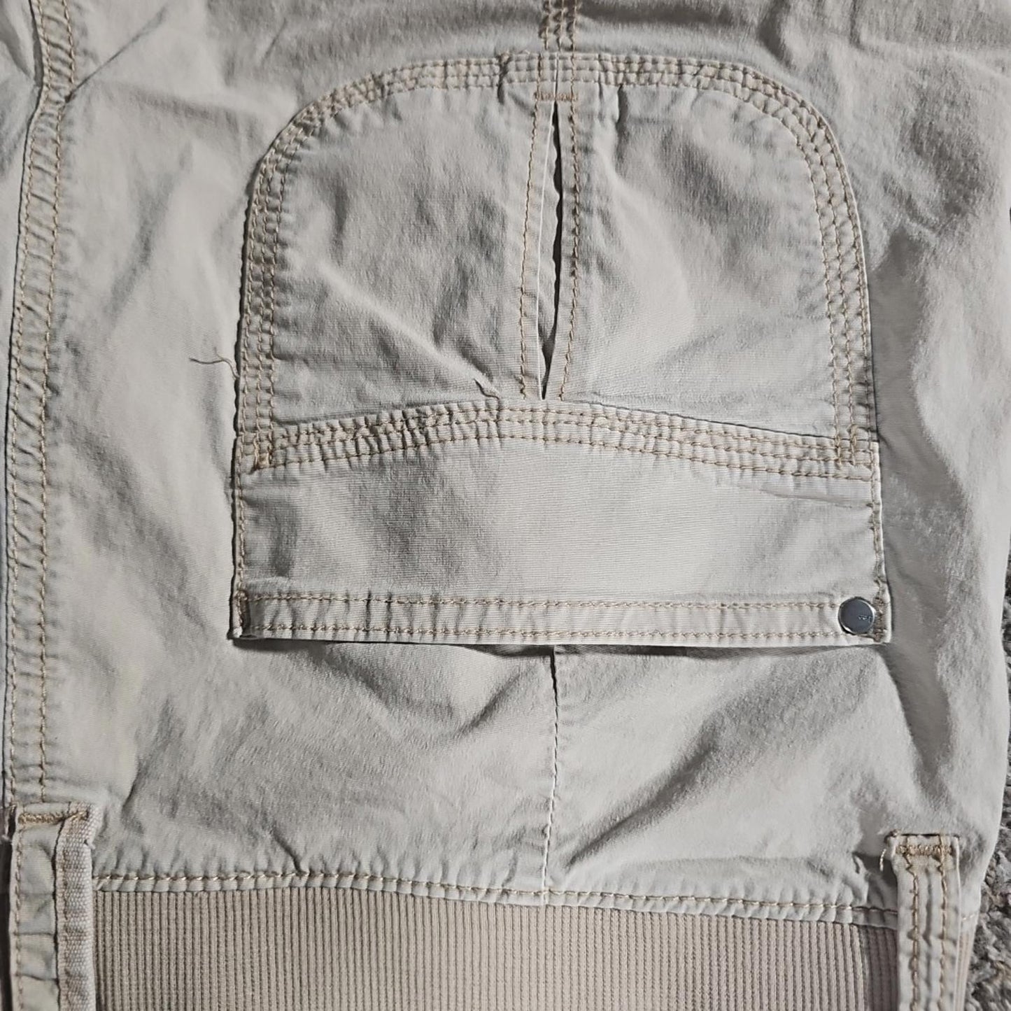 Lee Relaxed Fit 12 Medium Beige Shorts