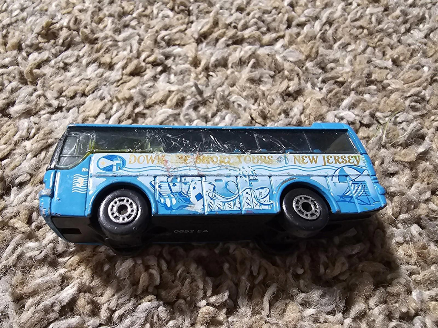 1986 Mattel Matchbox Cars Ikarus Coach Bus