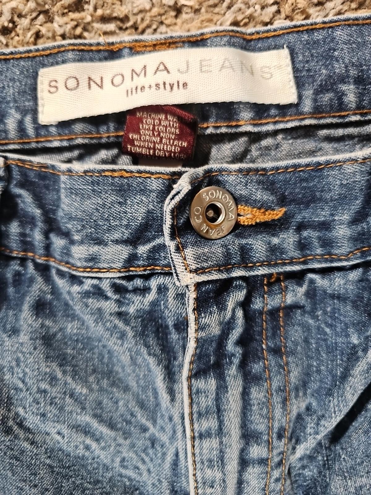 SONOMA Petite Women's Blue Modern Fit Size 8